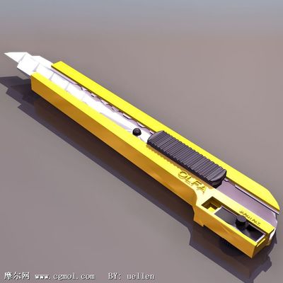 工业用工具刀模型_机械道具_机械模型_3D模型免费下载_摩尔网