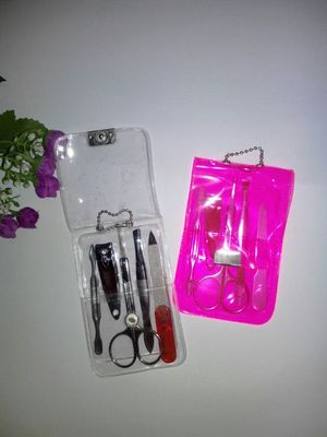 【厂家生产江湖热销美甲套装,美容修甲透明PVC美容套KHB190】价格,厂家,图片,美甲工具套装,阳东县伟丰塑料包装厂-